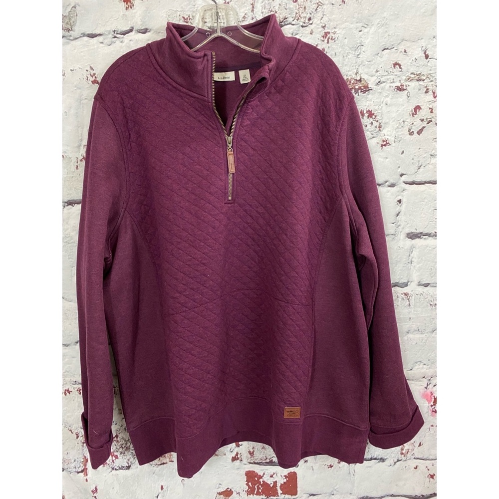 L.L. Bean Quilted Sweatshirt